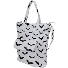 Bats Pattern Shoulder Tote Bag by Sobalvarro