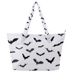 Bats Pattern Full Print Shoulder Bag by Sobalvarro