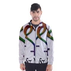 Mrs  And Mrs  Men s Windbreaker by LiveLoudGraphics