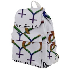 Mrs  And Mrs  Top Flap Backpack by LiveLoudGraphics