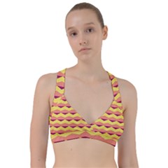 Background Colorful Chevron Sweetheart Sports Bra