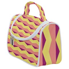 Background Colorful Chevron Satchel Handbag