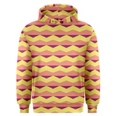 Background Colorful Chevron Men s Overhead Hoodie by HermanTelo