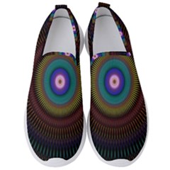 Artskop Kaleidoscope Pattern Men s Slip On Sneakers by Sapixe