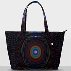 Artskop Kaleidoscope Pattern Back Pocket Shoulder Bag  by Sapixe