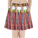 African Fabrics Fabrics Of Africa Front Fabrics Of Africa Back Pleated Mini Skirt View1