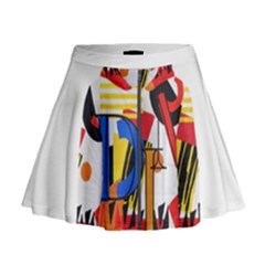 Dlm Front Dlm Back Mini Flare Skirt by dlmcguirt