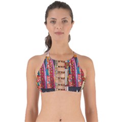 African Fabrics Fabrics Of Africa Front Fabrics Of Africa Back Perfectly Cut Out Bikini Top