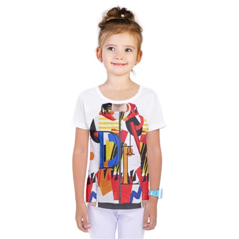 Dlm Front Dlm Back Kids  One Piece Tee by dlmcguirt