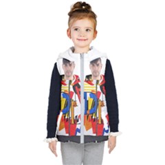 Dlm Front Dlm Back Kids  Hooded Puffer Vest