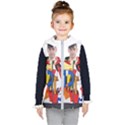 Dlm Front Dlm Back Kids  Hooded Puffer Vest View1