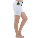 Dlm Front Dlm Back Lightweight Velour Yoga Shorts View3