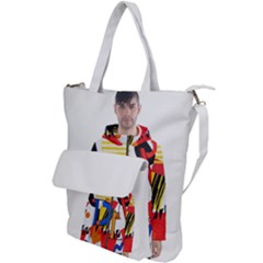 Dlm Front Dlm Back Shoulder Tote Bag