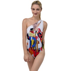 Dlm Front Dlm Back To One Side Swimsuit by dlmcguirt