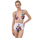 Dlm Front Dlm Back Tied Up Two Piece Swimsuit View1