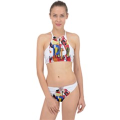 Dlm Front Dlm Back Racer Front Bikini Set