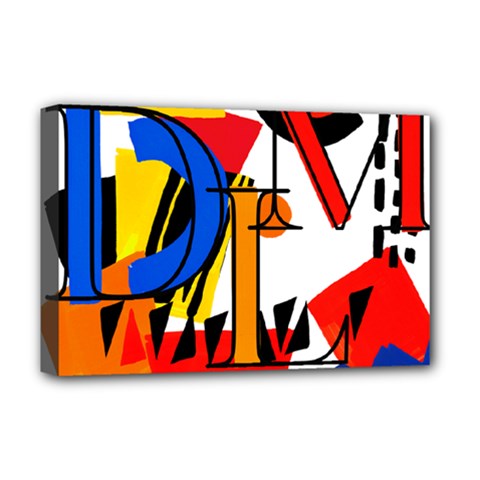 Dlm Deluxe Canvas 18  X 12  (stretched) by dlmcguirt