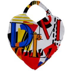 Dlm Giant Heart Shaped Tote