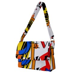 Dlm Full Print Messenger Bag (s) by dlmcguirt