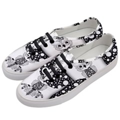 Cute Little Mandala Owl Women s Classic Low Top Sneakers by FantasyWorld7