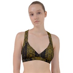 Stars For A Cool Medieval Golden Star Sweetheart Sports Bra by pepitasart