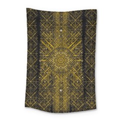 Stars For A Cool Medieval Golden Star Small Tapestry by pepitasart