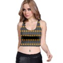 Pattern Illustrations Plaid Racer Back Crop Top View1