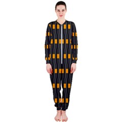 Pattern Illustrations Plaid Onepiece Jumpsuit (ladies) 