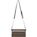 Pattern Illustrations Plaid Mini Crossbody Handbag View2