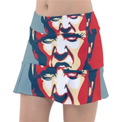 Trump pop art Tennis Skorts