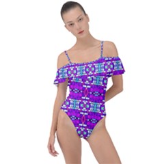 Ab 70 Frill Detail One Piece Swimsuit