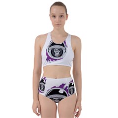 Space ape Racer Back Bikini Set