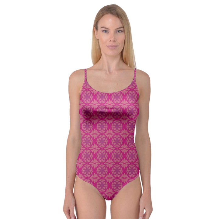 Background Texture Pattern Mandala Camisole Leotard 