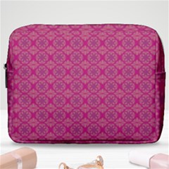 Background Texture Pattern Mandala Make Up Pouch (large)