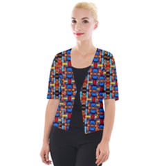 Ab 75 Cropped Button Cardigan by ArtworkByPatrick