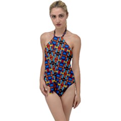 Ab 75 Go With The Flow One Piece Swimsuit by ArtworkByPatrick