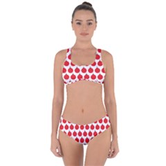 Christmas Baubles Bauble Holidays Criss Cross Bikini Set by HermanTelo