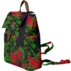 Dark Pop Art Floral Poster Buckle Everyday Backpack