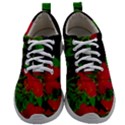 Dark Pop Art Floral Poster Mens Athletic Shoes View1