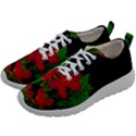 Dark Pop Art Floral Poster Mens Athletic Shoes View2