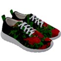 Dark Pop Art Floral Poster Mens Athletic Shoes View3