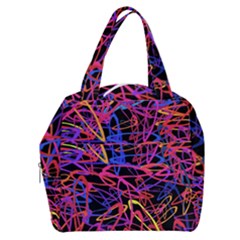 Abstrait Neon Colors Boxy Hand Bag