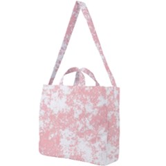 Degrade Rose/blanc Square Shoulder Tote Bag by kcreatif