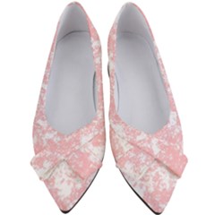 Degrade Rose/blanc Women s Bow Heels