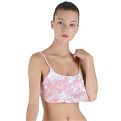 Degrade Rose/blanc Layered Top Bikini Top 