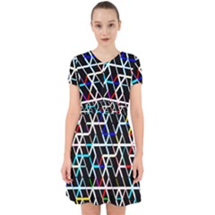 Abstrait Neon Adorable In Chiffon Dress by kcreatif