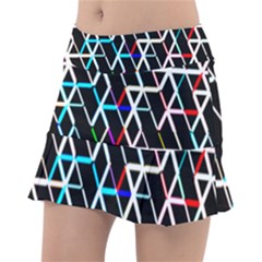 Abstrait Neon Tennis Skorts by kcreatif