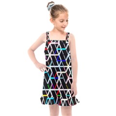 Abstrait Neon Kids  Overall Dress