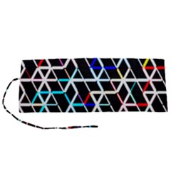 Abstrait Neon Roll Up Canvas Pencil Holder (s)