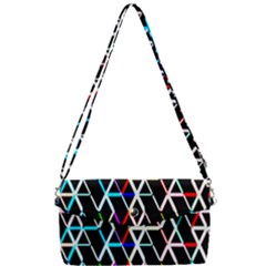 Abstrait Neon Removable Strap Clutch Bag by kcreatif